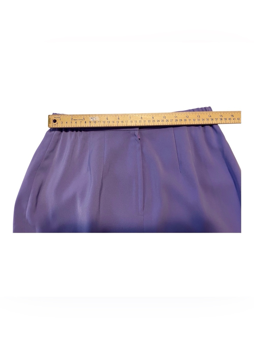 Mariella Ferretti Lavender Layered Ruffle Women's Skirt, 12 - Picture 9 of 10